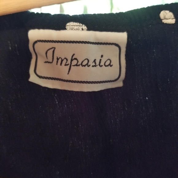 Midi Asymmetrical Polka Dot Scoop Neck Strap Dress Impasia Medium Black White - Picture 4 of 10